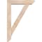 Ekena Millwork Traditional Slat Smooth Bracket w/ Offset Brace, Douglas Fir, 5 1/2"W x 24"D x 36"H BKT0604X24X36TRA06SDF - alternate 4